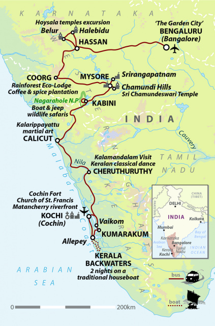 India: Inside Kerala and Karnataka