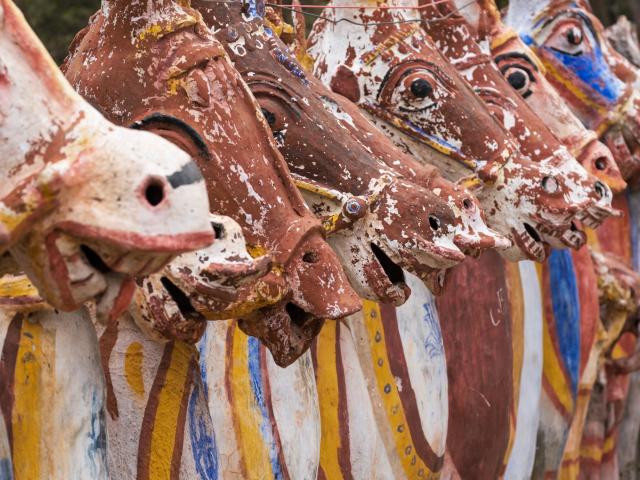 Behold the clay horses of Ayyanar
