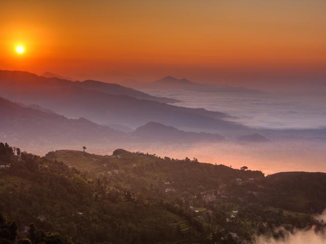 See the sunrise from Sarangkot