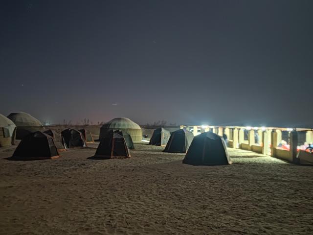 Darvaza Crater Camping