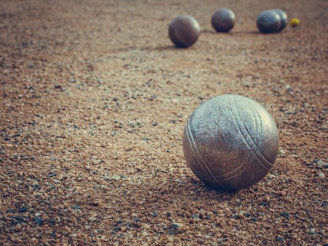 Try your skills at boules