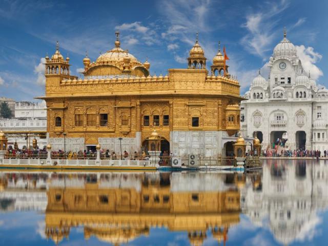 The Golden Temple at Amritsar