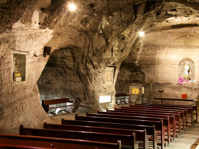 Check out the salt cathedral