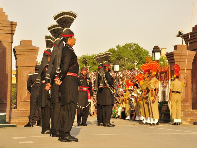 Witness the Wagah Border Ceremony