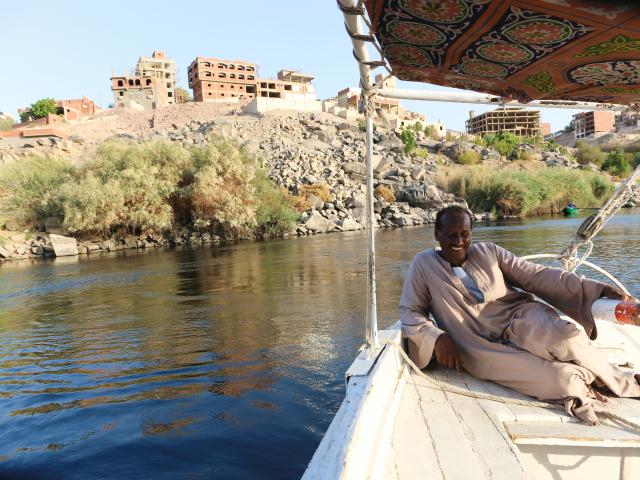 Sail down the Nile by felucca