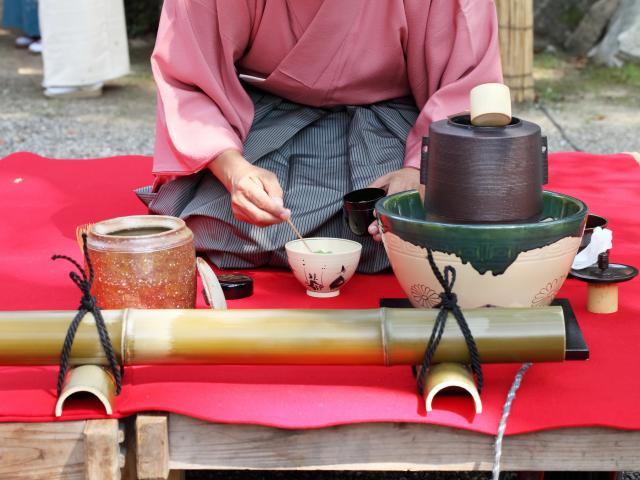 Experience a Japanese tea ceremony