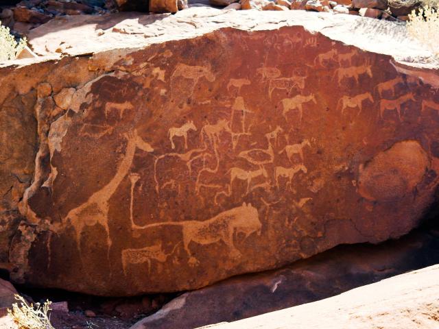See the Bushman Rock Art
