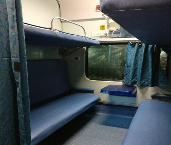 Overnight Train in India