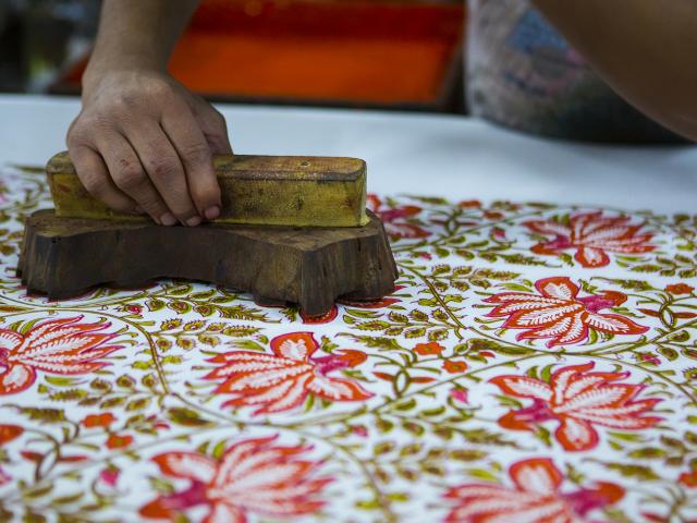 Try your hand at block printing