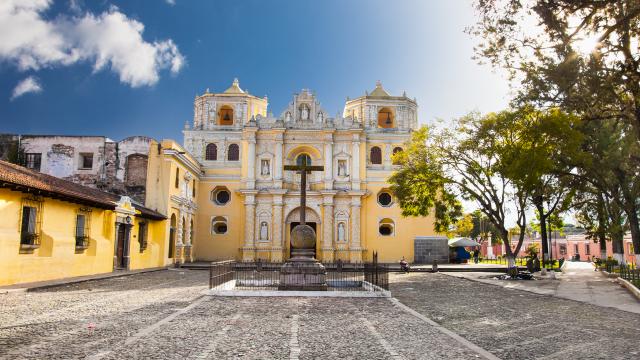 Go on a historic walking tour in Antigua