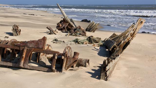 Explore the coastal shipwrecks