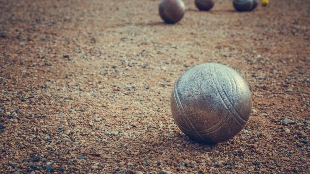 Try your skills at boules