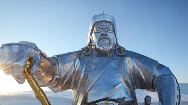 Climb the Genghis Khan Statue
