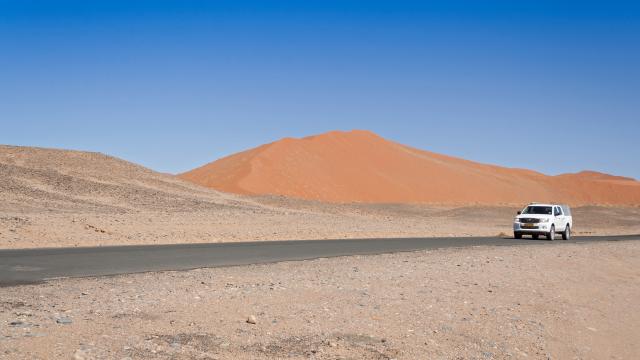 Experience a desert dune safari