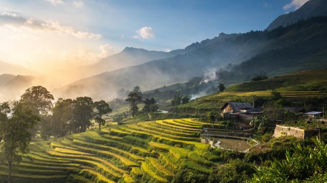 Hike to a remote homestay in Sapa