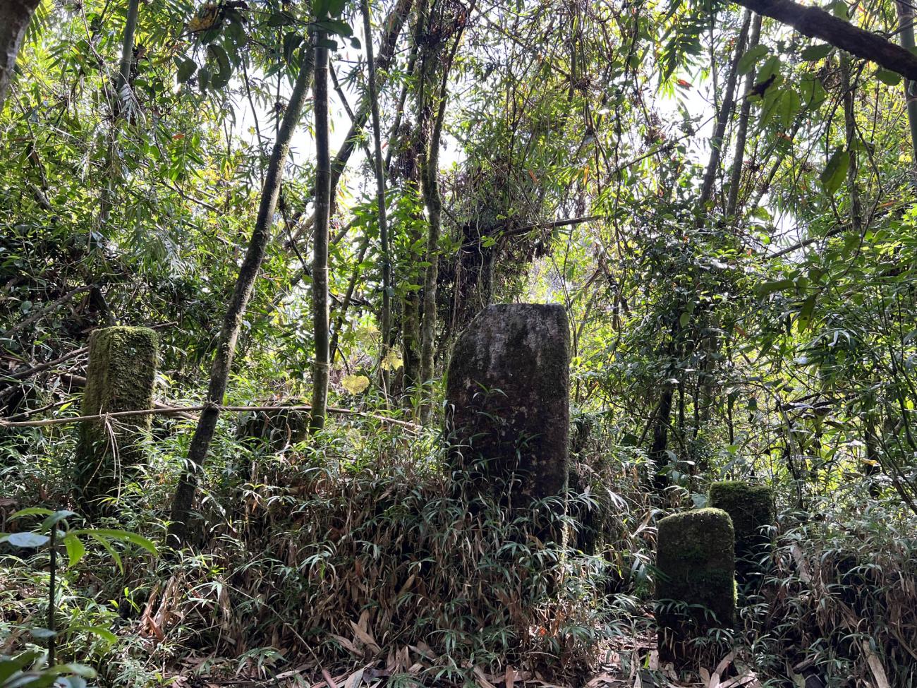 Betsileo memorial stones, Ranomafana National Park