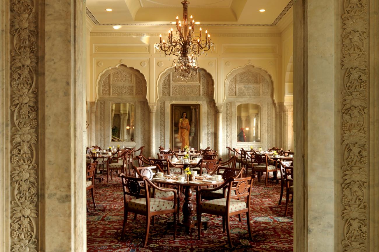 Rajput Dining Room, Rambarg Palace