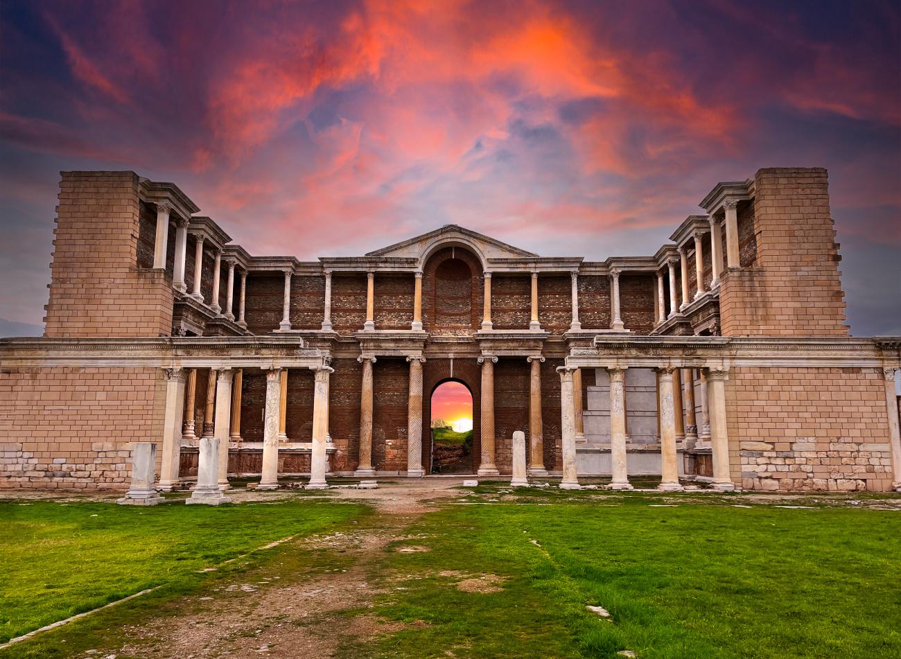 Temple of Artemis in Sardes, Turkey
