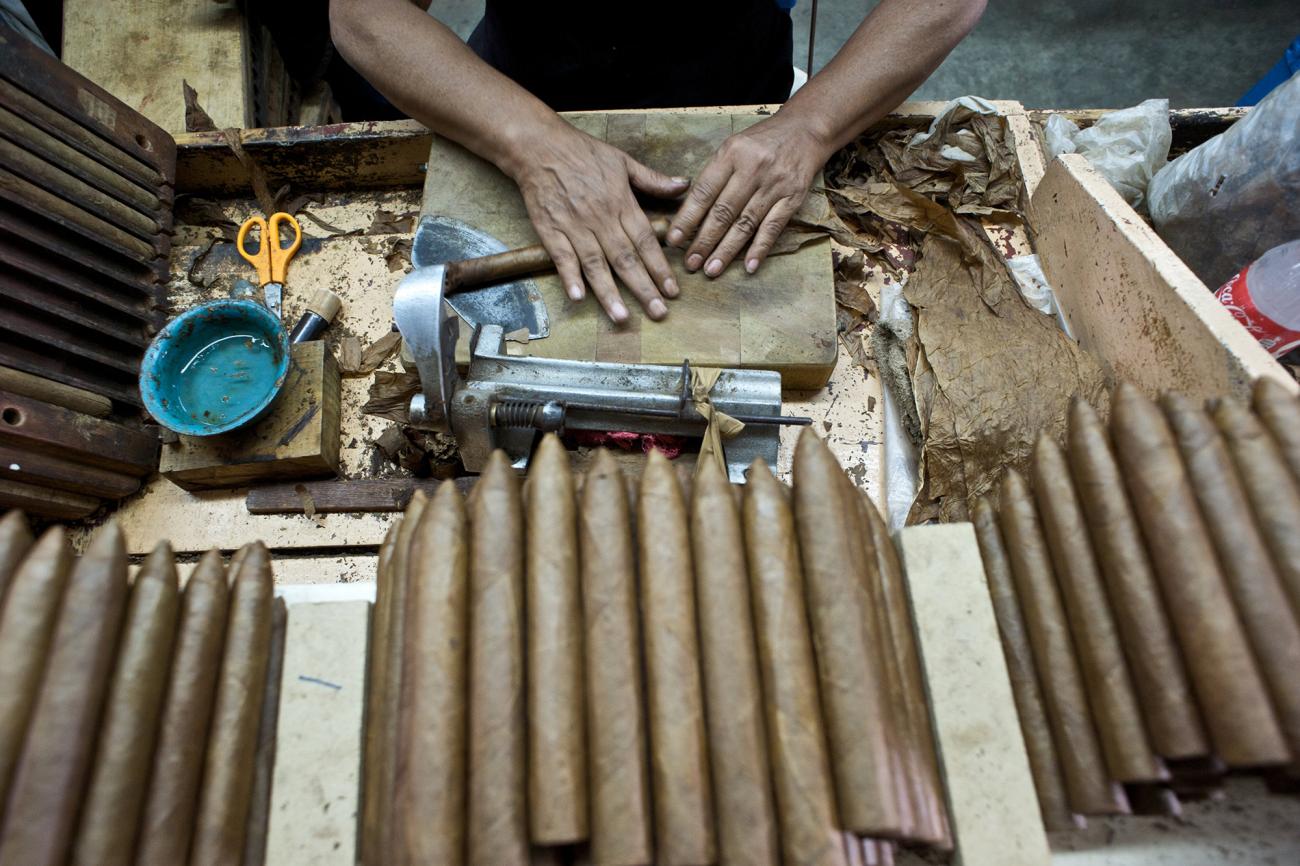 Cigar Rolling in Estelí