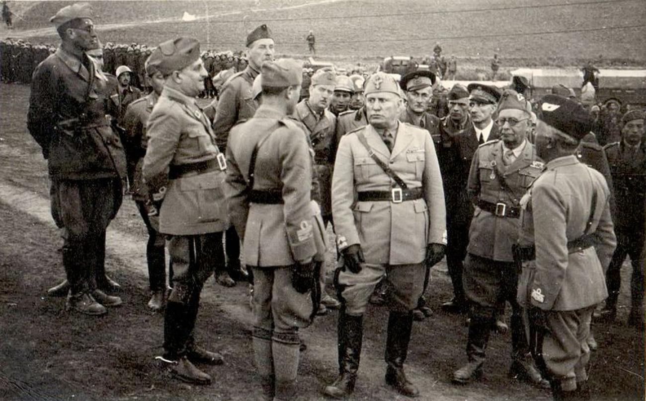 Mussolini in Albania