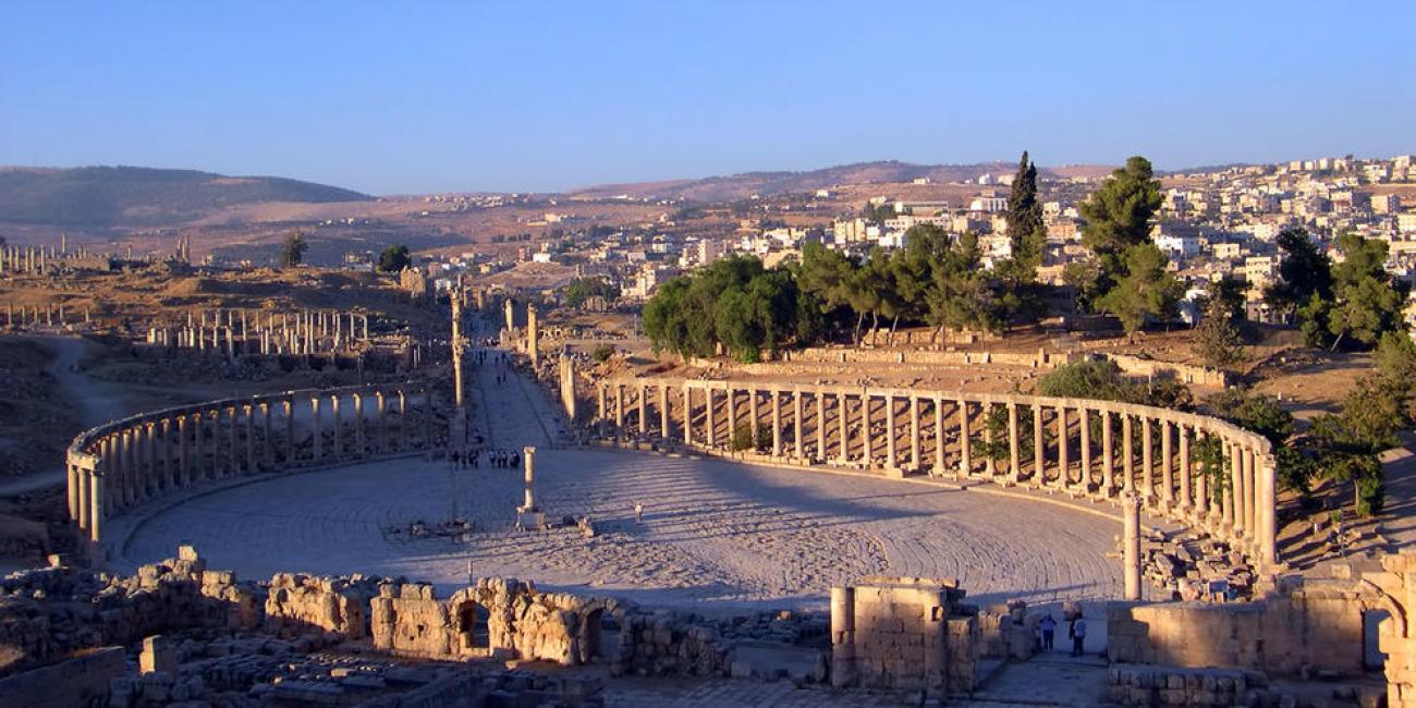 Best time to visit Jerash in Jordan