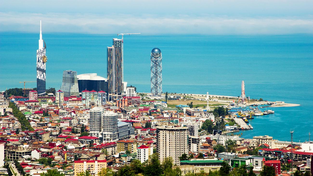 Coastal resort of Batumi