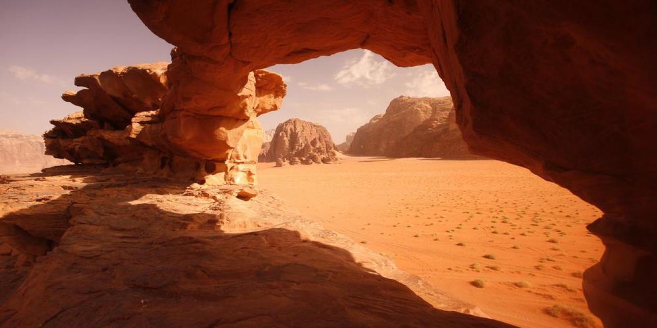 Best time to visit Jordan - January  for cooler conditions 