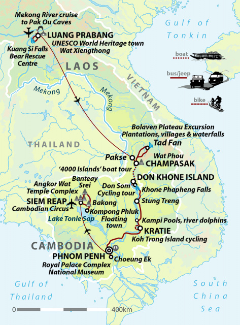 Heart of Indochina: Laos and Cambodia