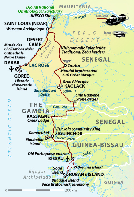 Senegal, Gambia & The Bijagos Archipelago Of Guinea-Bissau