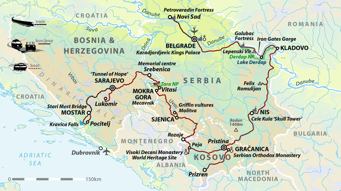 Into The Balkans: Serbia, Kosovo, Bosnia & Herzegovina