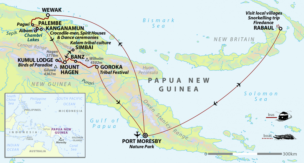 Tribal Lands of Papua New Guinea