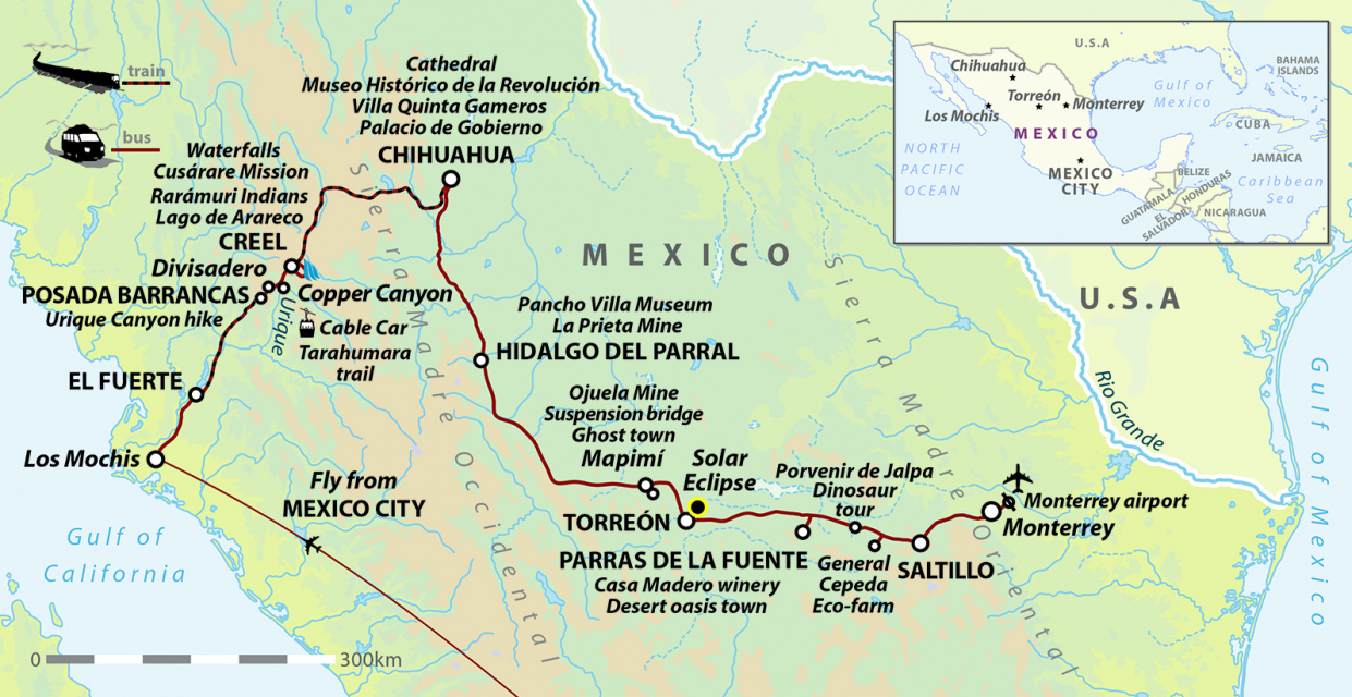 Northern Mexico: Solar Eclipse & Copper Canyon