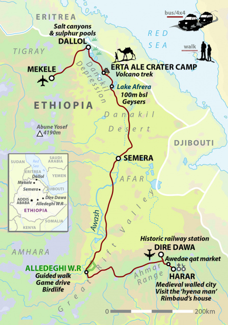 Ethiopia: Harar and the Danakil Depression