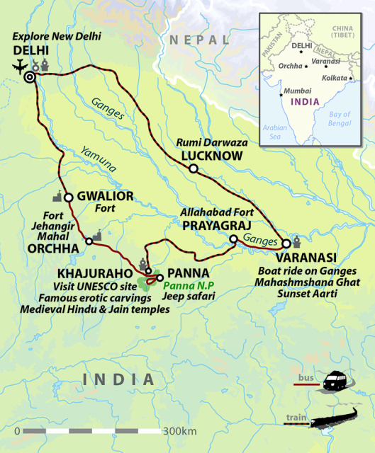 India: Dynastic Capitals & Sacred Cities of The Ganges