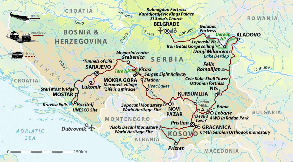 Into The Balkans: Serbia, Kosovo, Bosnia & Herzegovina