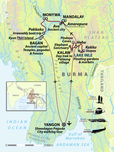 Myanmar (Burma): The Road To Mandalay