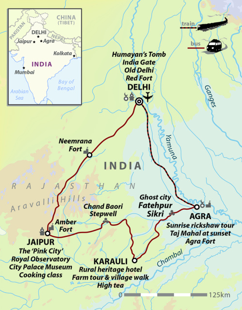 Rajasthan: Golden Triangle, Maharajas & Rickshaws
