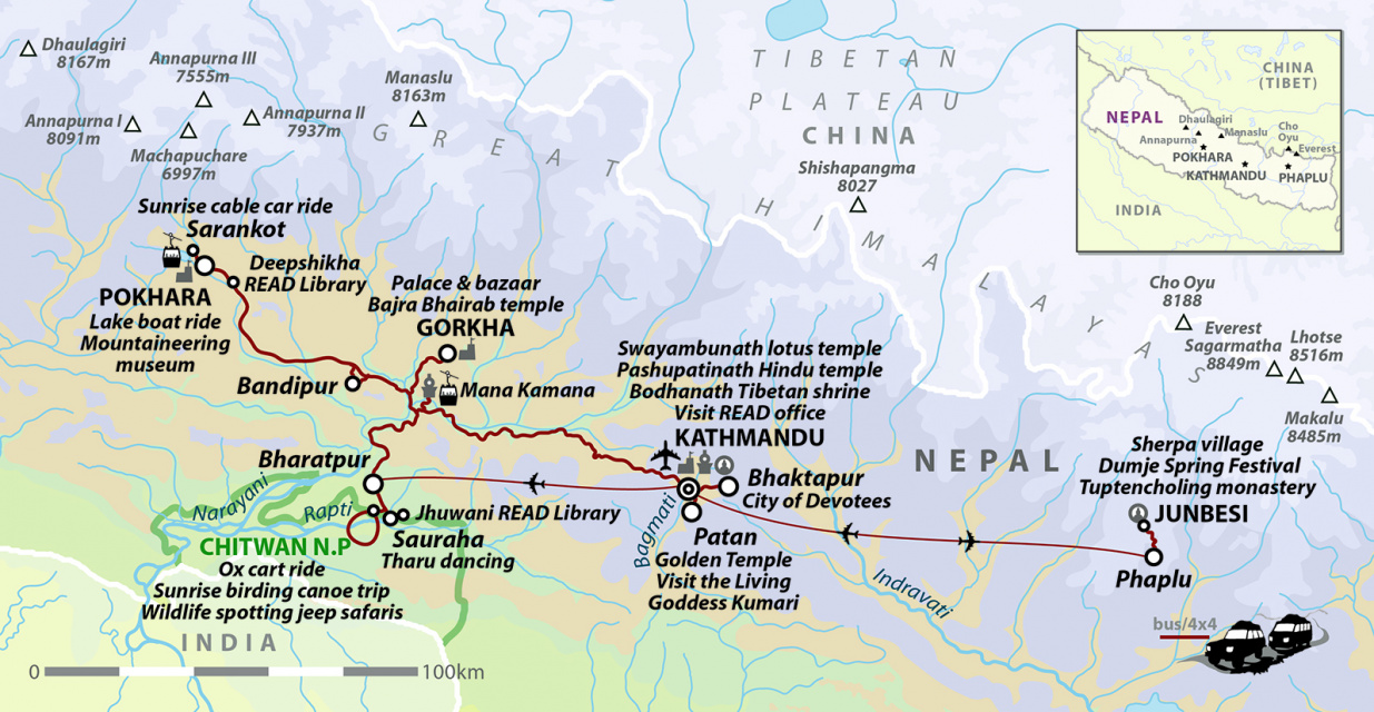 READ Nepal: Kathmandu, Everest & The Annapurnas