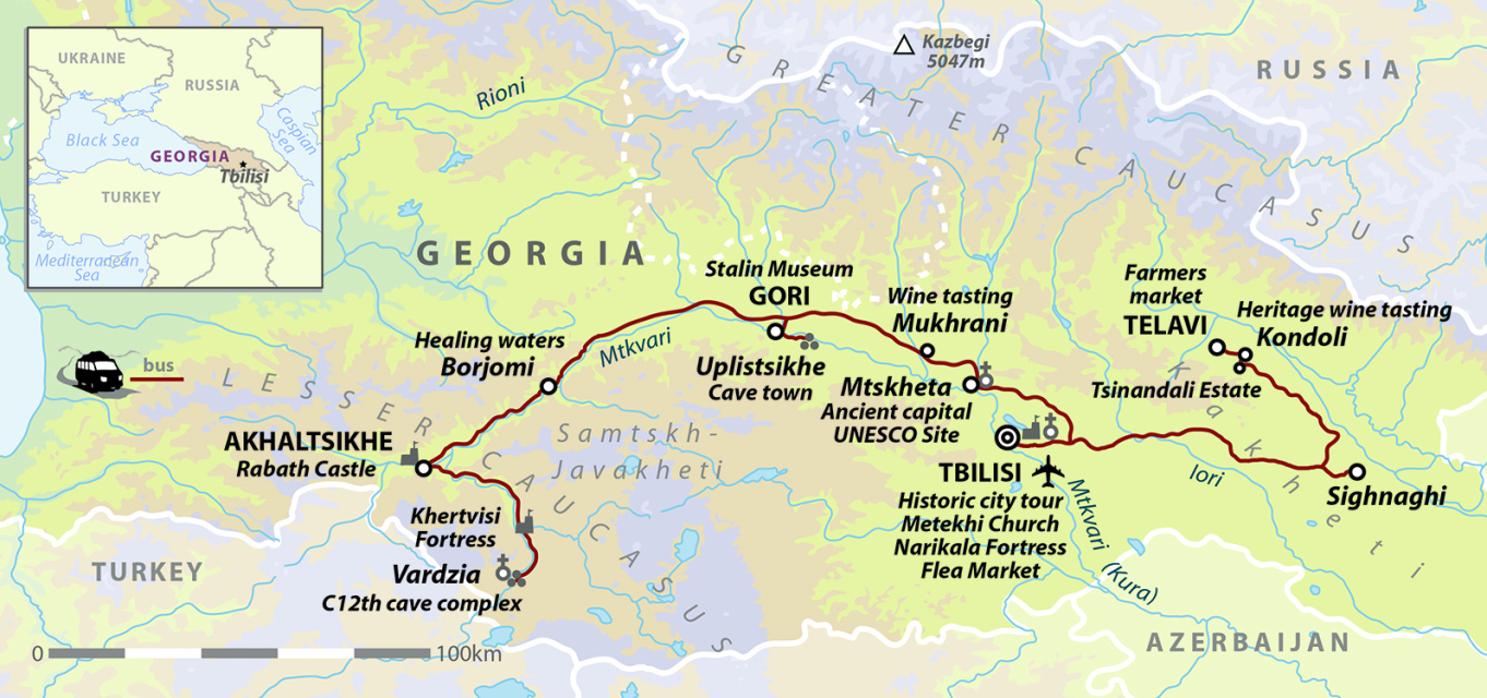 Georgia: Winter In The Land of Myths and Mountains (Christmas Departure)