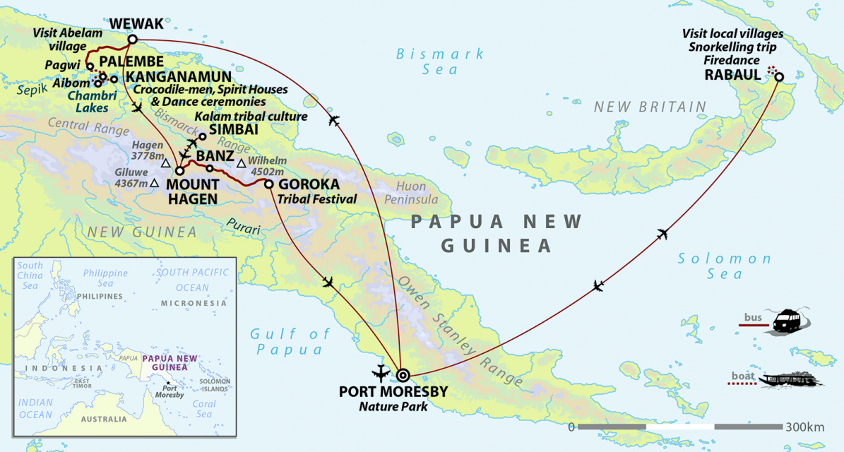 Tribal Lands of Papua New Guinea