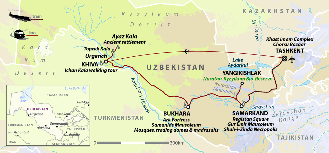 Uzbekistan: Land of Silk Road Treasures