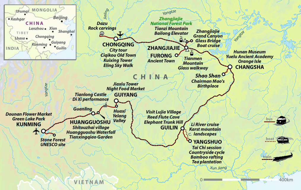 Southern China Explorer: From Megacities to Mountain Realms