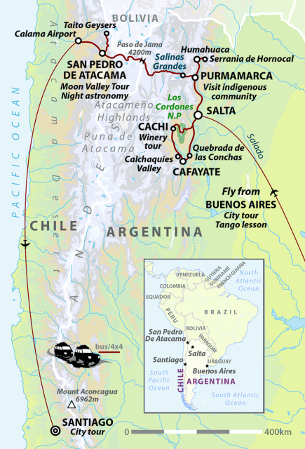 Argentina & Chile: Northern Deserts & Canyons
