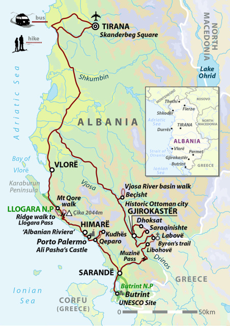 Walking In Southern Albania: Coastal Trails & Ancient Empires