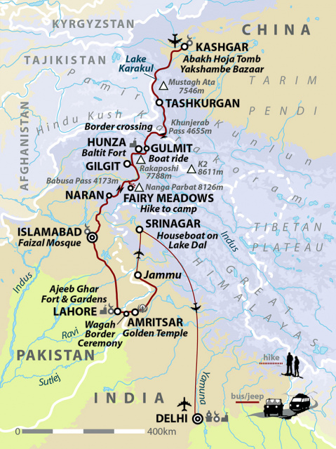 Karakoram Adventure - Kashgar to Kashmir