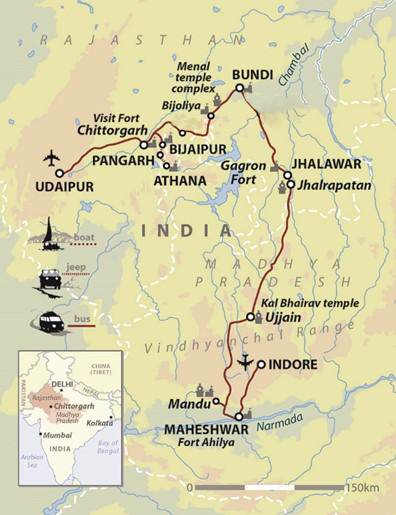 Village India In Slow Motion Map