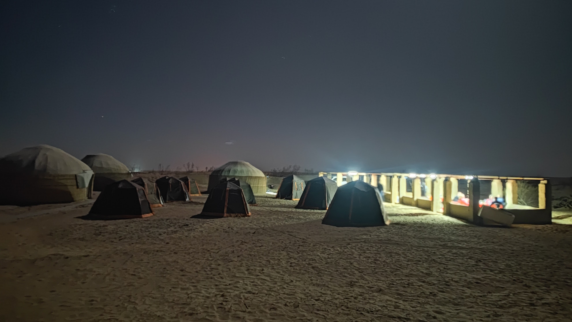 Darvaza Crater Camping